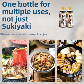 Sukiyaki omáčka na horúci kotol, korenie pre sukiyaki, základ zo sójovej omáčky 500 ml