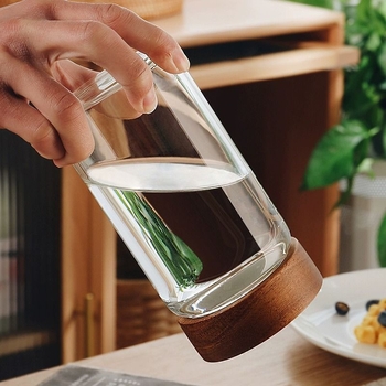 Borcan din sticlă pentru miere, cu capac etanș, recipient pentru depozitare miere și dulceață (până la 300 ml)