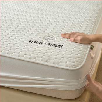 Fitted sheet od 100% pamuka s dodatnom navlakom za madrac, potpuno pokrivanje, protuklizno, prozračno, zaštita od prašine, za sve sezone