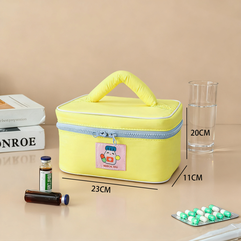 Najlon torba za medicinu, meka putna torbica za lijekove, prenosiva vodootporna kutija za lijekove, kućna torba prve pomoći