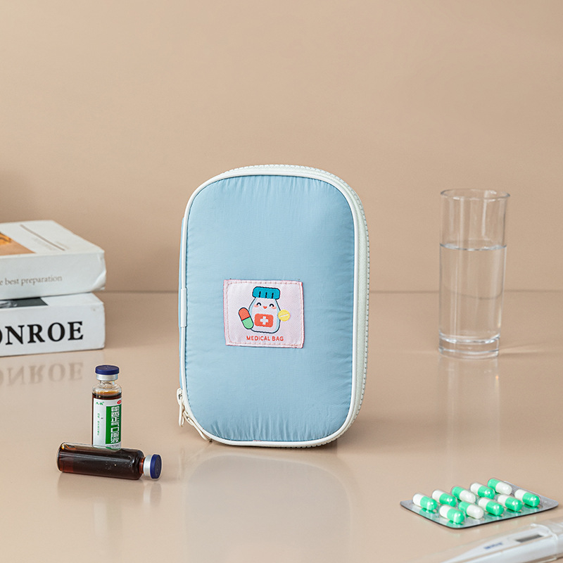 Najlon torba za medicinu, meka putna torbica za lijekove, prenosiva vodootporna kutija za lijekove, kućna torba prve pomoći
