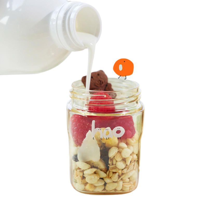 Set PPSU zatvorenih posuda: ovalne boce do 300 ml, kutije za voće, čaše za jogurt i kavu