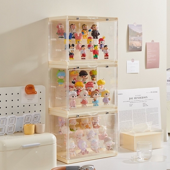 Akrilni izložbeni stalak za skladištenje blind boxova i Pop Mart figurice.