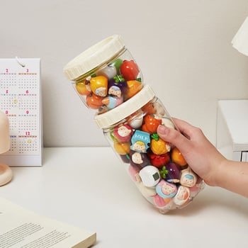 Proziran zatvoreni spremnik za pohranu i izlaganje mini figurica te blind-box kolekcija