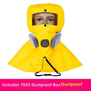 Ochranná kukla proti prachu a toxickým plynom pre striekanie farieb, brúsenie a dekoráciu, odolná voči kyselinám a zásadám, dýchateľná, proti chemickým špliecham