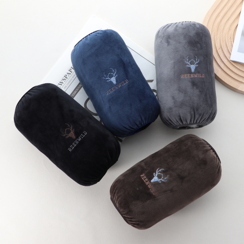 Unisex zimske navlake za ruke od velura, kratki rukavi, s izvezenim jelenom, otporne na mrlje
