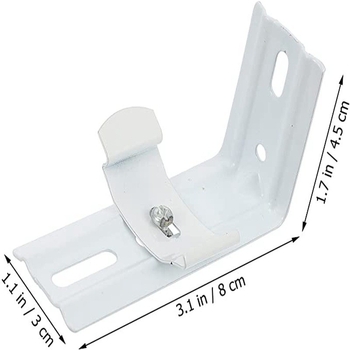 Set od 4 nosača za vertikalne zavjese, širine 8 cm