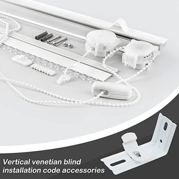 Set od 4 nosača za vertikalne zavjese, širine 8 cm