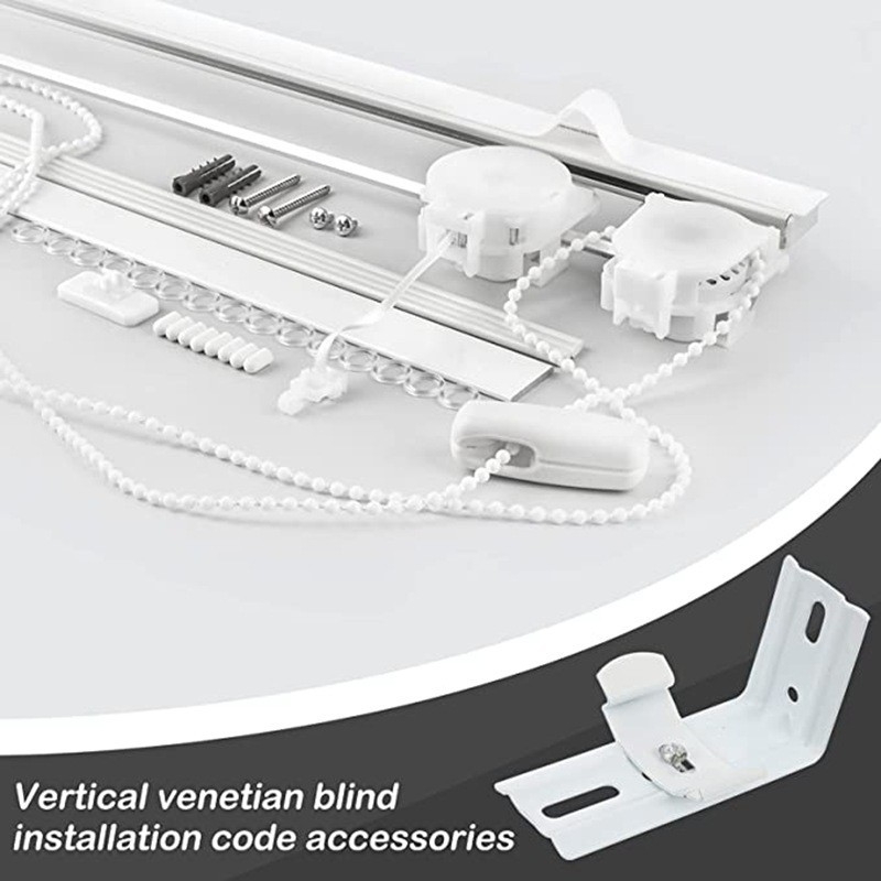 Set od 4 nosača za vertikalne zavjese, širine 8 cm