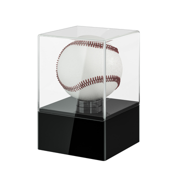 Prozirna akrilna kutija za prikaz baseball lopti i golf lopti, kutija otporna na prašinu za skladištenje