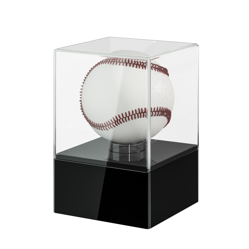 Prozirna akrilna kutija za prikaz baseball lopti i golf lopti, kutija otporna na prašinu za skladištenje