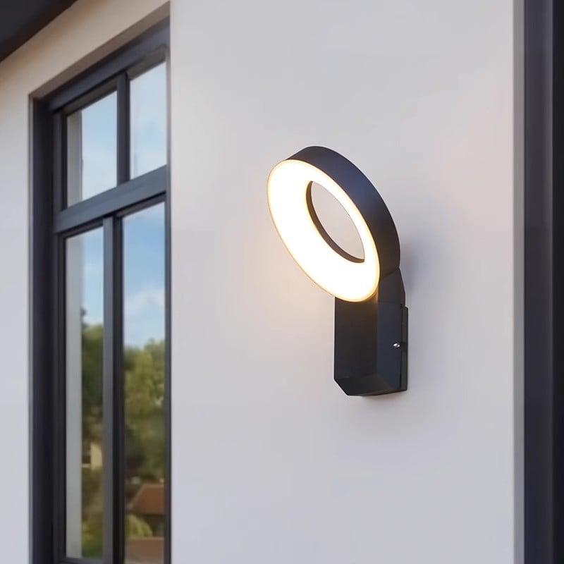 LED vanjsko vodootporno zidno svjetlo, moderan minimalistički dizajn, za dvorište, balkon, vilu i vrt – vanjsko zidno osvjetljenje