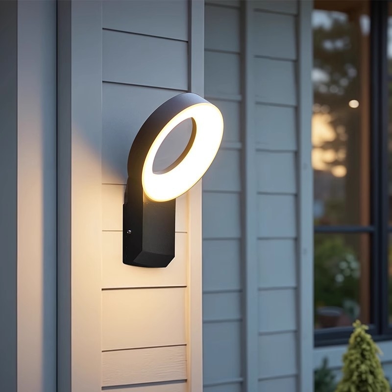 LED vanjsko vodootporno zidno svjetlo, moderan minimalistički dizajn, za dvorište, balkon, vilu i vrt – vanjsko zidno osvjetljenje