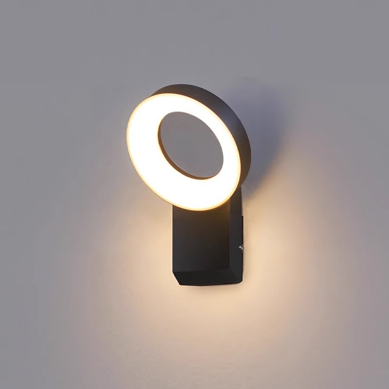 LED vanjsko vodootporno zidno svjetlo, moderan minimalistički dizajn, za dvorište, balkon, vilu i vrt – vanjsko zidno osvjetljenje