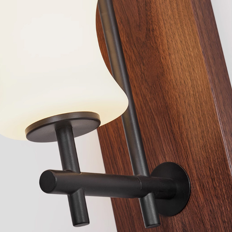 Zidna lampa od bambusa, stil antike – dnevni boravak i hodnik, LED, retro kineski stil