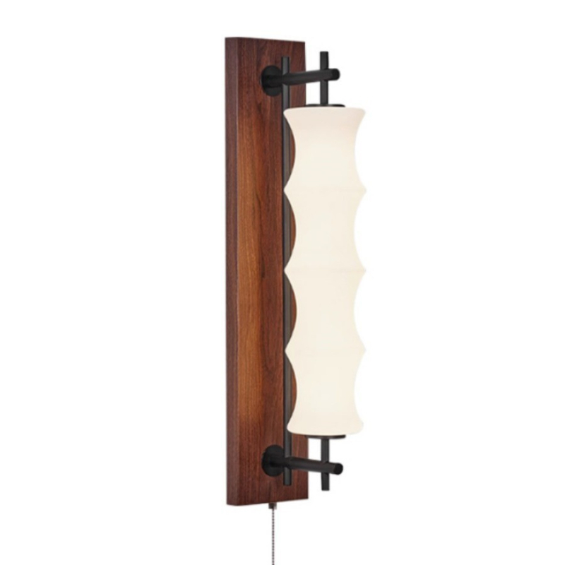 Zidna lampa od bambusa, stil antike – dnevni boravak i hodnik, LED, retro kineski stil