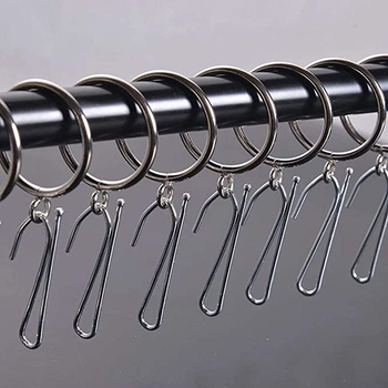 Set od 20 metalnih kuki za zavjese