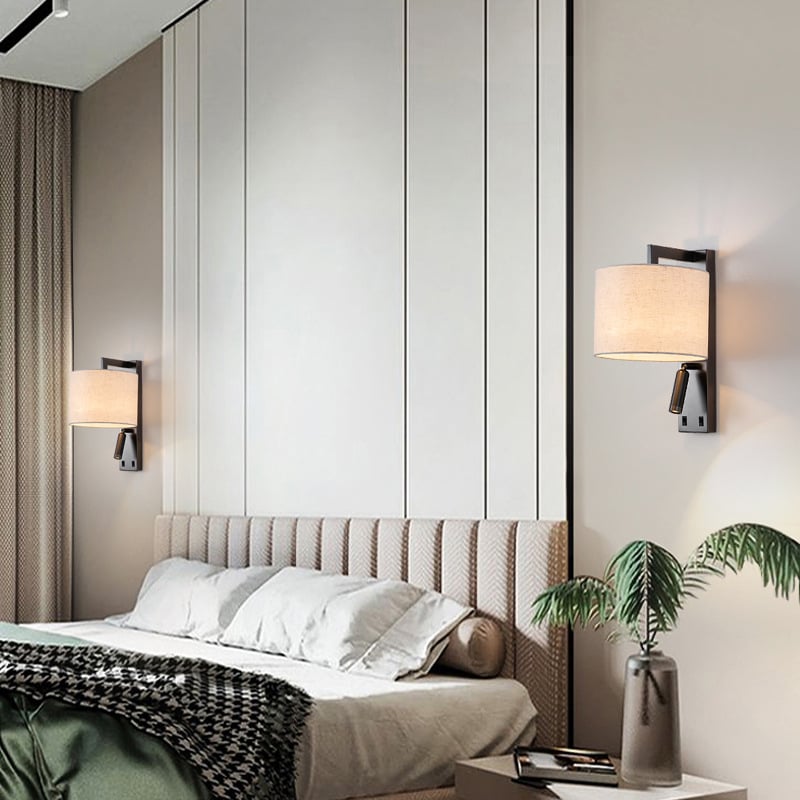 Moderna minimalistička zidna lampa za hotelske sobe, talijanski stil