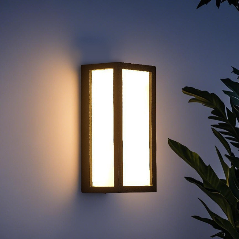 Vanjska LED zidna lampa za balkon, moderan minimalistički stil, vodootporna