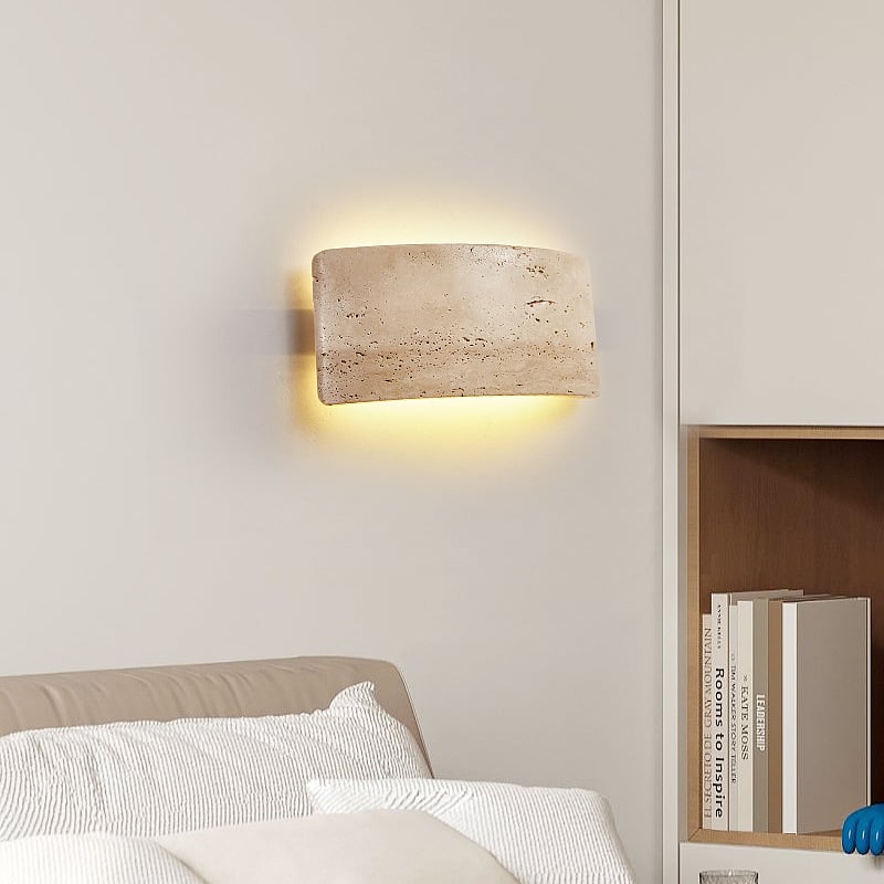 LED zidna svjetiljka za spavaću sobu u stilu mid-century Wabi-Sabi; retro zidna svjetiljka za dnevnu sobu i blagovaonicu; dizajnersko osvjetljenje hodnika