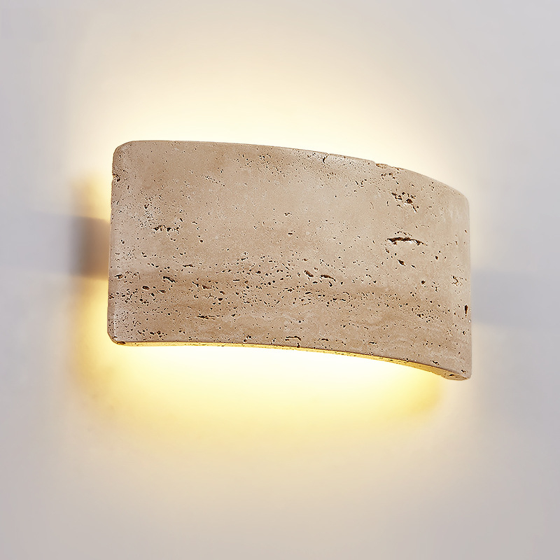 LED zidna svjetiljka za spavaću sobu u stilu mid-century Wabi-Sabi; retro zidna svjetiljka za dnevnu sobu i blagovaonicu; dizajnersko osvjetljenje hodnika
