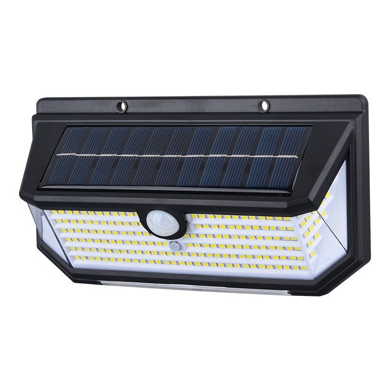 Solarna svjetiljka s senzorom pokreta za vanjsku upotrebu na vilama i vrtovima, LED zidna svjetiljka IP65 vodootporna, s dugim vijekom trajanja