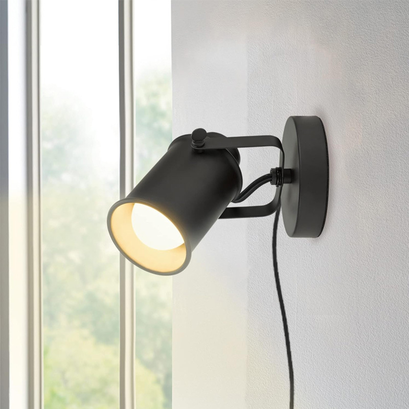 LED zidna svjetiljka – retro inspirirana, moderni minimalistički dizajn, željezni umjetnički komadi za barove i restorane, dekor hodnika