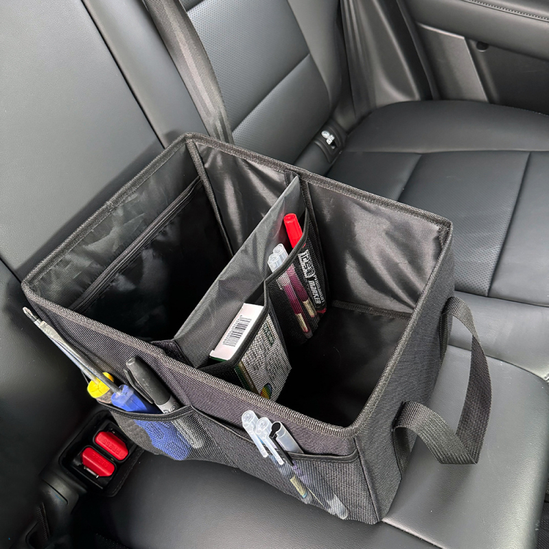 Organizator za auto sjedište, velika kapaciteta, sklopiva kutija za pohranu, višefunkcionalna kutija