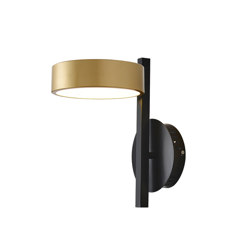 LED zidna svjetiljka u modernom luksuznom nordijskom minimalističkom stilu za dnevni boravak, pozadinska zidna rasvjeta za kauč i TV, noćna rasvjeta, 250×180×300 mm
