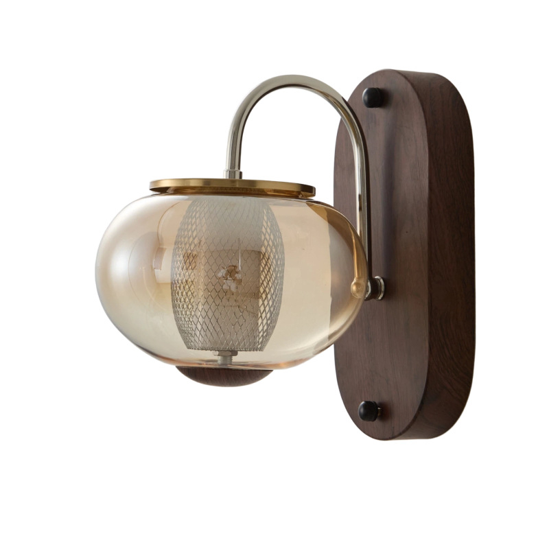 Stenska lampa u retro minimalističkom skandinavskom stilu, za spavaću sobu, dnevni boravak i hodnik