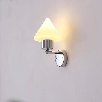 Rolling Time retro zidna lampa od aluminija i stakla, japanski minimalistički stil, za hodnik, uz ogledalo, ambijentalno svjetlo uz krevet