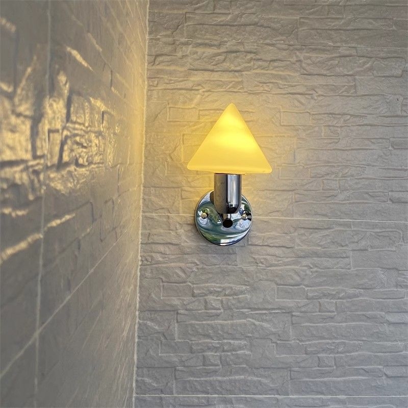 Rolling Time retro zidna lampa od aluminija i stakla, japanski minimalistički stil, za hodnik, uz ogledalo, ambijentalno svjetlo uz krevet