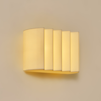 Zidna lampa u japanskom retro stilu za spavaću sobu i hodnik, kvadratni blok smole za dekor
