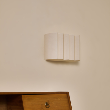 Zidna lampa u japanskom retro stilu za spavaću sobu i hodnik, kvadratni blok smole za dekor
