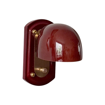 Maillard vintage zidna lampa za spavaću sobu – stakleni abažur, metalno tijelo, LED 220V, pogodna za hodnik