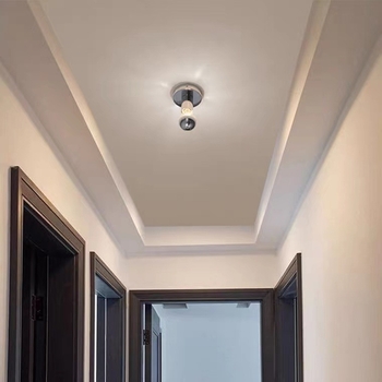Zidna lampa u Bauhaus stilu, LED metalna lampa za hodnik, ured, spavaću sobu i dnevni boravak