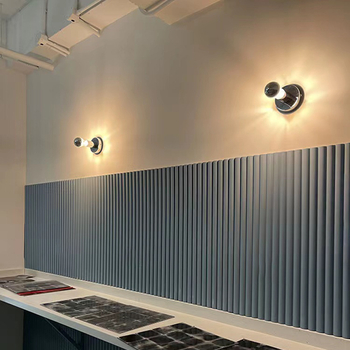 Zidna lampa u Bauhaus stilu, LED metalna lampa za hodnik, ured, spavaću sobu i dnevni boravak