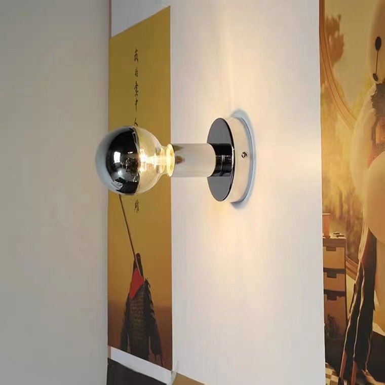 Zidna lampa u Bauhaus stilu, LED metalna lampa za hodnik, ured, spavaću sobu i dnevni boravak