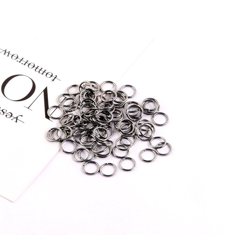 3-14 mm višebojni zatvoreni metalni prsten za spajanje – ručno izrađeni dodaci za DIY nakit