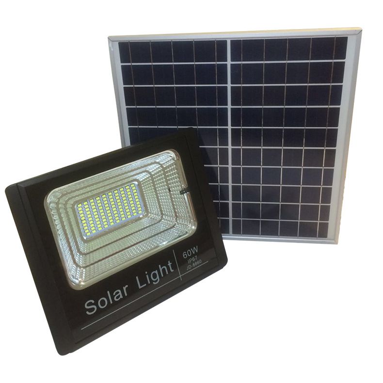 60W solarni LED reflektor – vanjsko osvjetljenje dvorišta, travnjaka i dvorišne zidne lampe