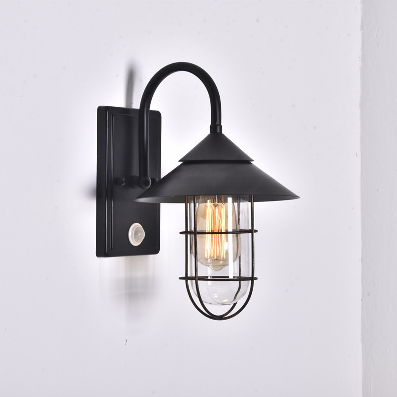 Retro LED zidna svjetiljka za unutarnju i vanjsku upotrebu – vila, vrt i terasa