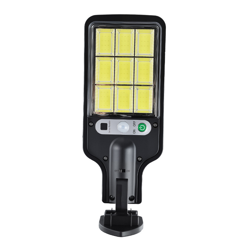 Vanjska solarna LED ulična svjetiljka za zid, s daljinskim upravljačem, senzorom pokreta, rasvjeta dvorišta