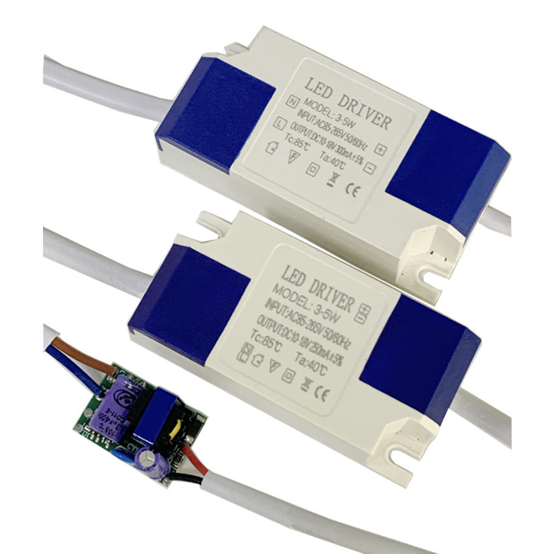 LED izolirano vanjsko kvadratno napajanje za track rasvjetu, 7W/12W/18W/24W, bez treperenja, konstantni izlazni tok