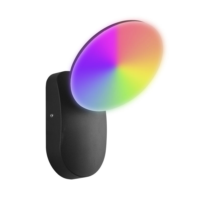 Tuya pametna zidna svjetiljka za unutarnju i vanjsku uporabu, RGB+CW LED rasvjeta za verandu, hodnik i spavaću sobu, minimalistički skandinavski stil