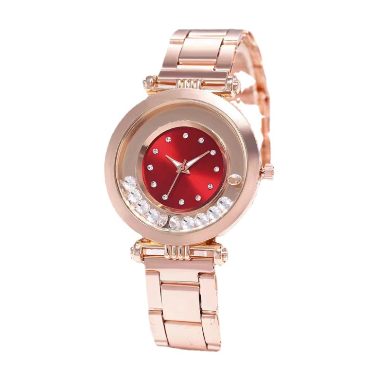 Ženski kvarcni sat s dijamantom, 33 mm brojčanik, moderan stil