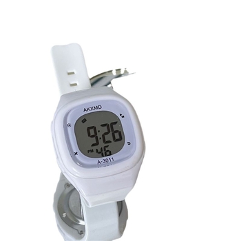 Novi elektronički sat s jednorogom, mali kvadratni dizajn, unisex, korejski stil, minimalistički, sportski, višefunkcionalan