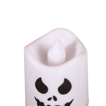 Kreativna Halloween LED svijeća za horor atmosferu i dekoracije za zabave, tema duh, prostorija za igru u stilu escape room