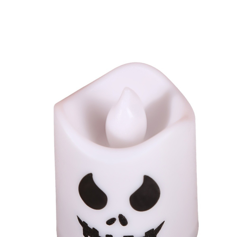 Kreativna Halloween LED svijeća za horor atmosferu i dekoracije za zabave, tema duh, prostorija za igru u stilu escape room