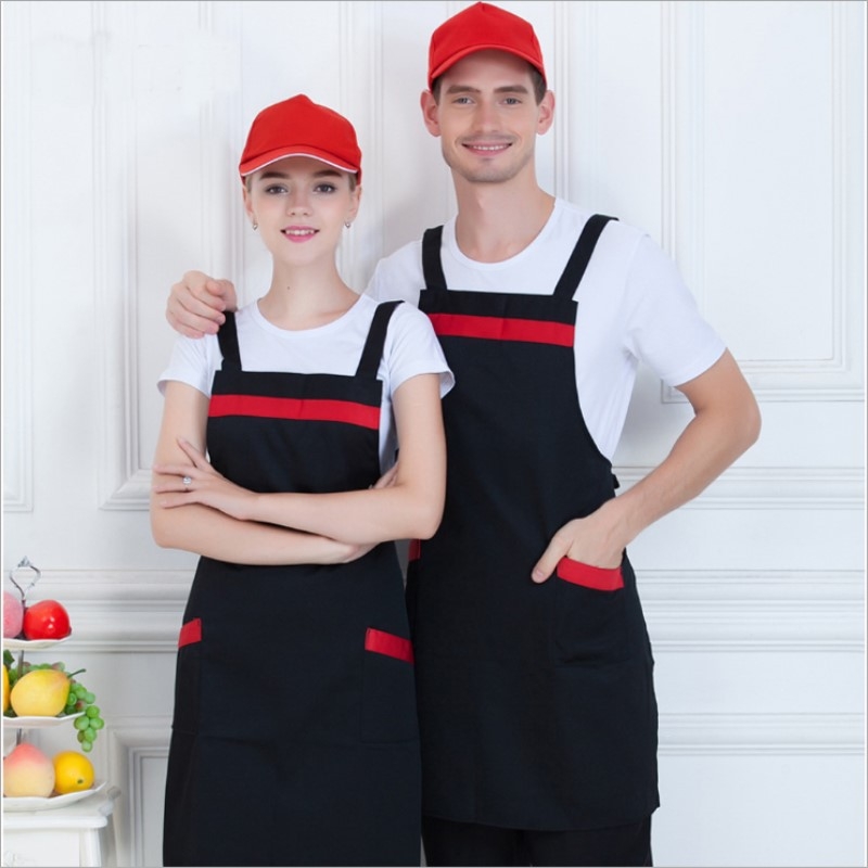Pregača u Korejskom stilu s prilagođenim logom za trgovine voćnim čajem, supermarkete i kafiće