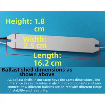 UV sterilizačná lampa s elektrickým balastom, univerzálny typ T8 19-40W
